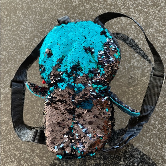 EUC TY Beanie Boo Penguin backpack purse - Picture 9 of 11